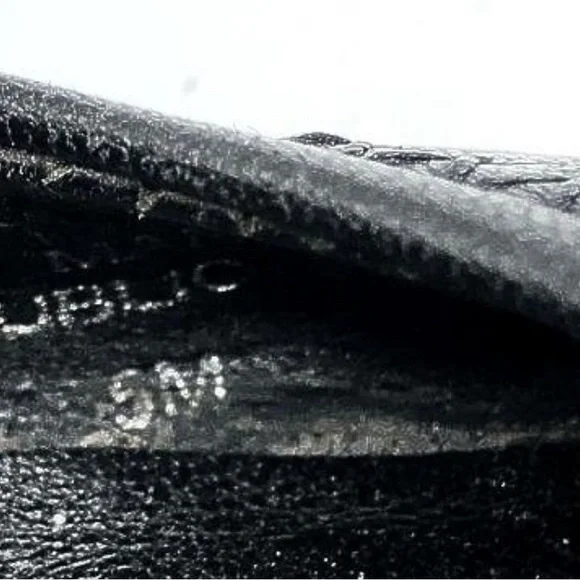 Tory Burch Leather Ballet Flats  Shiny Logo Emblem 5M - Picture 6 of 7